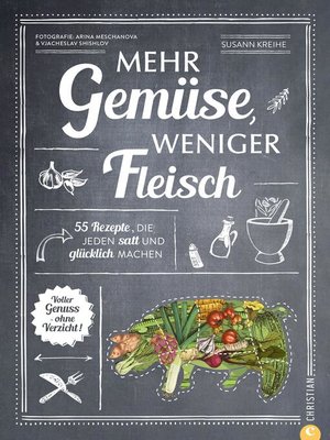cover image of Mehr Gemüse. Weniger Fleisch.